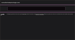 Desktop Screenshot of consultoriodepsicologia.com