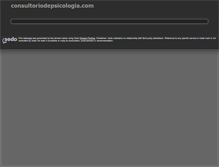 Tablet Screenshot of consultoriodepsicologia.com
